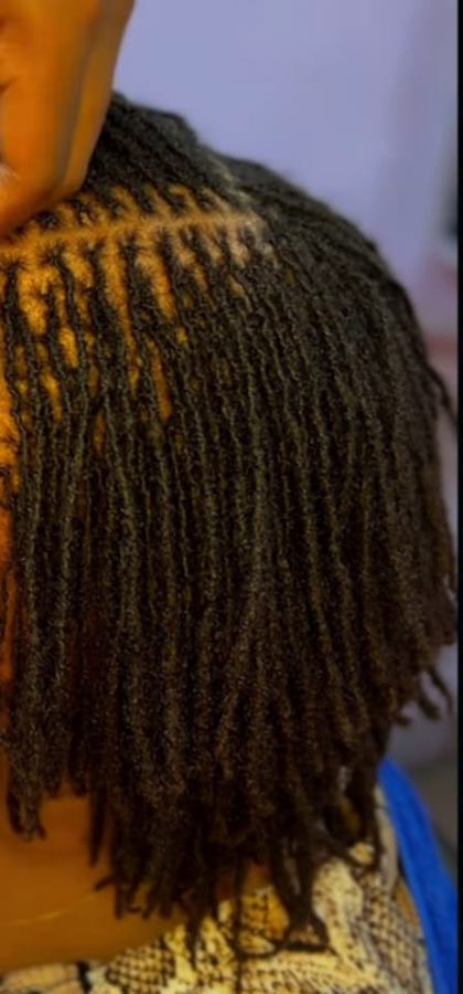 Micro-locs chez KDE beauté